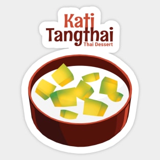 Classic Thai Delicious Dessert Sticker